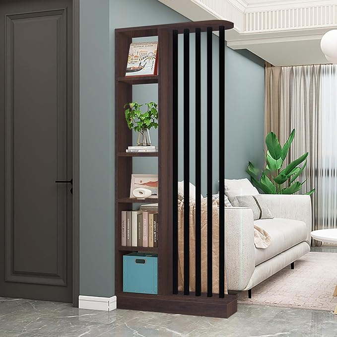 Kitchen Furniture WYBFCWY Wall Room Divider with Shelves,Freestanding Room Divider Screen with Storage Cabinet,Wall Privacy Screens for Bedroom,Office